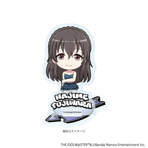 『アイドルマスター シンデレラガールズ』アクリルスタンドプレート27/藤原肇 デニム風衣装ver.(ミニキャライラスト)【202609再販】