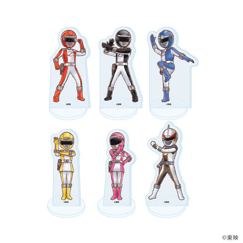 『轟轟戦隊ボウケンジャー』アクリルぷちスタンド01/ブラインド(全6種)(グラフアートイラスト)【BOX】【202606再販】