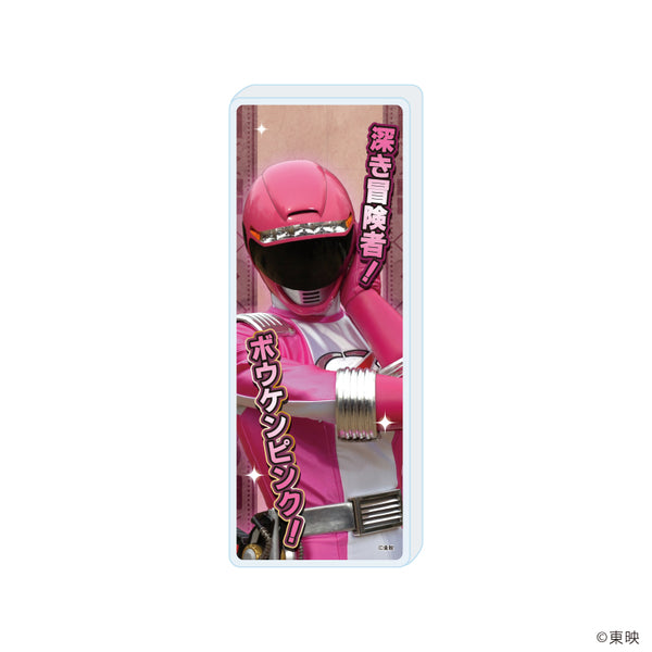 『轟轟戦隊ボウケンジャー』ミニアクリルブロック05/ボウケンピンク(公式イラスト)