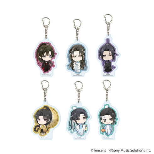 《魔道祖师》亚克力钥匙扣01/全套(共6款)(迷你角色插画)