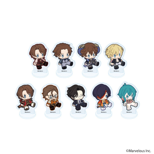 『千銃士:Rhodoknight』アクリルぷちスタンド56/コンプリートセット(全9種)(公式イラスト)