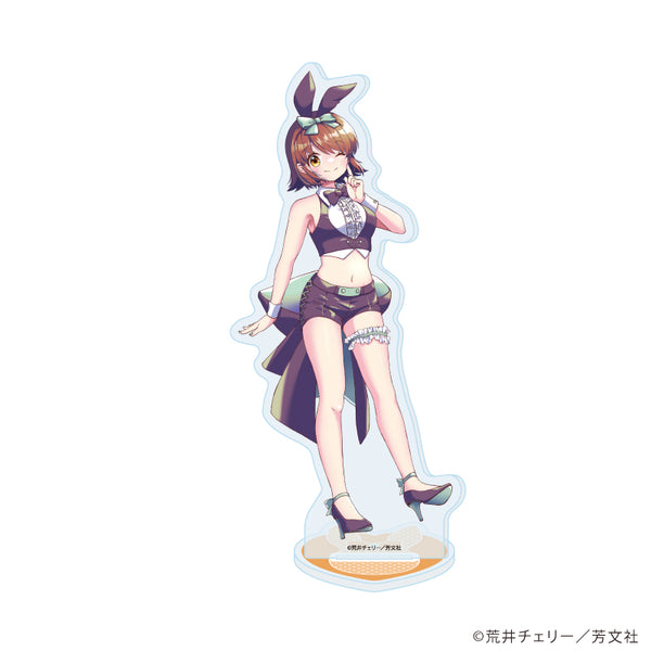 "Three People, Three Leaves" Acrylic Stand 02 / Futaba Odagiri (Original Illustration)