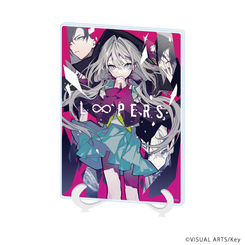 『LOOPERS PLUS』アクリルアートボード(A5サイズ)01/キービジュアル(公式イラスト)