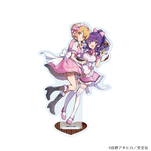 『しゅがー・みーつ・がーる!』アクリルスタンド05/佐藤 カンナ&望月 美都(公式イラスト)