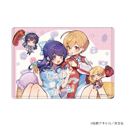 『しゅがー・みーつ・がーる!』キャラクリアケース04/佐藤 カンナ&望月 美都A(公式イラスト)