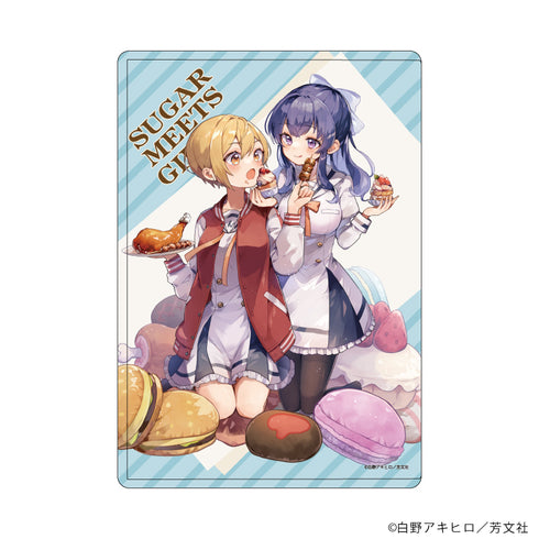 《Sugar・Mitsu・Girl!》角色透明收納盒05/佐藤 寇娜&望月 美都B(官方插畫)