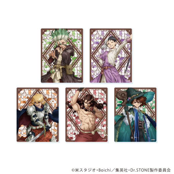 《Dr.STONE》亚克力卡20/RPG版 全套(共5种)(全新绘制插画)