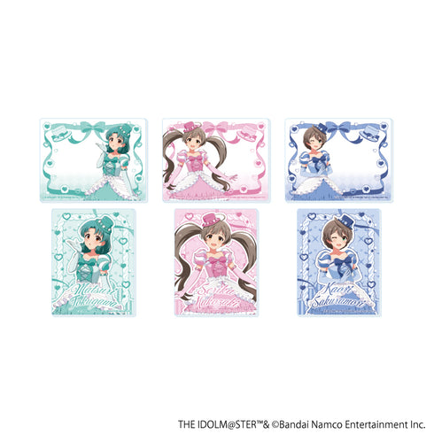 『アイドルマスター ミリオンライブ!』アクリルカード16/マカロンドレスver. コンプリートセット(全6種)(描き下ろしイラスト)