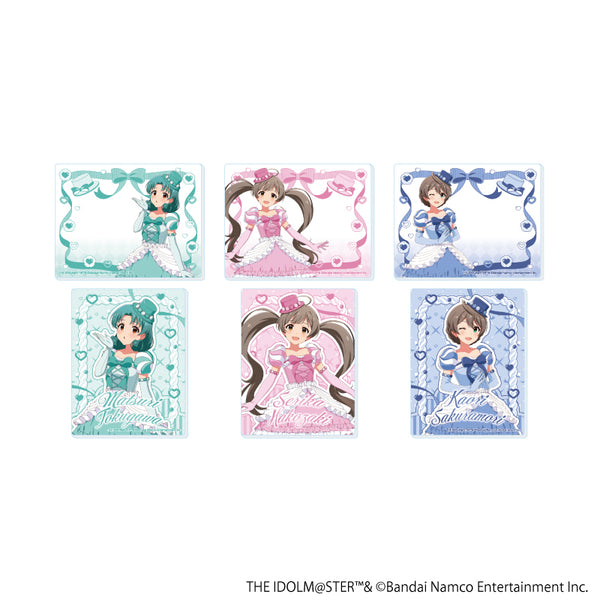 『アイドルマスター ミリオンライブ!』アクリルカード16/マカロンドレスver. コンプリートセット(全6種)(描き下ろしイラスト)