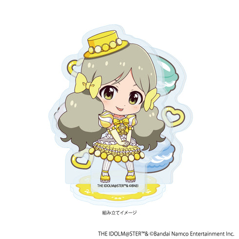 『アイドルマスター ミリオンライブ!』アクリルスタンドプレート52/ロコ マカロンドレスver.(ミニキャライラスト)