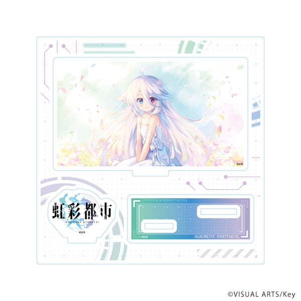 『虹彩都市』アクリルスタンドプレート01/一華 百花(公式イラスト)