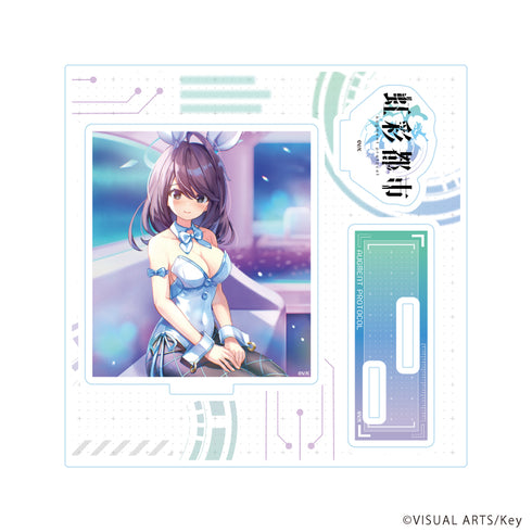 『虹彩都市』アクリルスタンドプレート03/乙原 瑠璃乃(公式イラスト)