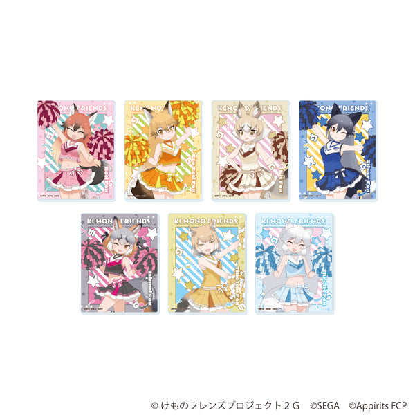 『けものフレンズ3』アクリルカード04/チアリーダーver. コンプリートセット(全7種)(描き下ろしイラスト)