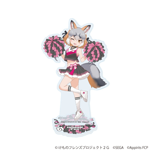 『けものフレンズ3』アクリルスタンド16/シマハイイロギツネ チアリーダーver.(描き下ろしイラスト)