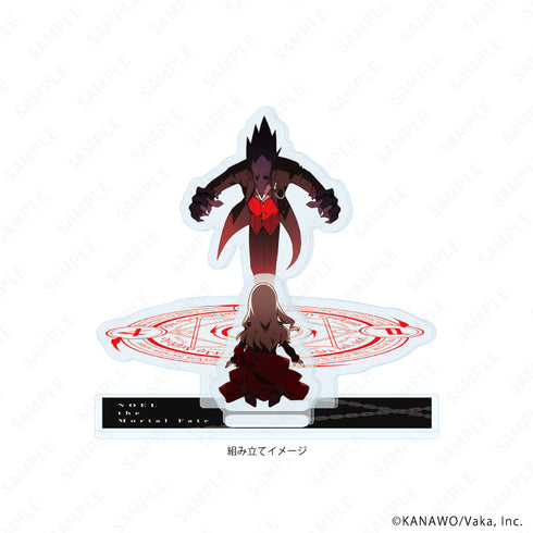 『被虐のノエル』アクリルスタンドプレート01/ノエル・チェルクェッティ&カロン(公式イラスト)【202606再販】