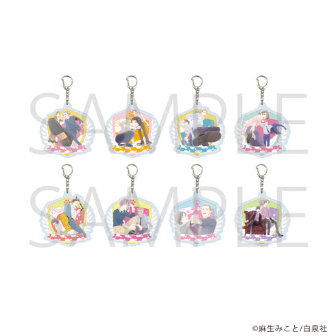 『下足痕踏んじゃいました』アクリルキーホルダー01/コンプリートセット(全8種)