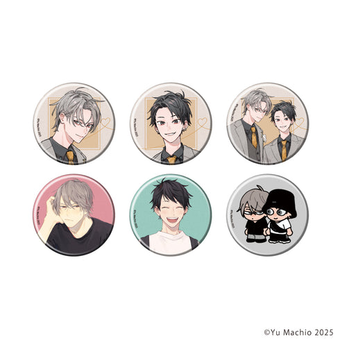 "I Don't Know How to Love" Pin Badge 01 / Complete Set (All 6 Varieties) (Official & Original Illustrations)