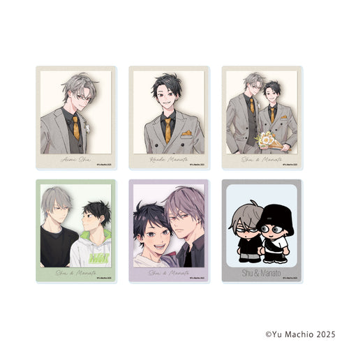 "I Don't Know How to Love" Acrylic Card 01 / Complete Set (All 6 Varieties) (Official & Original Illustrations)