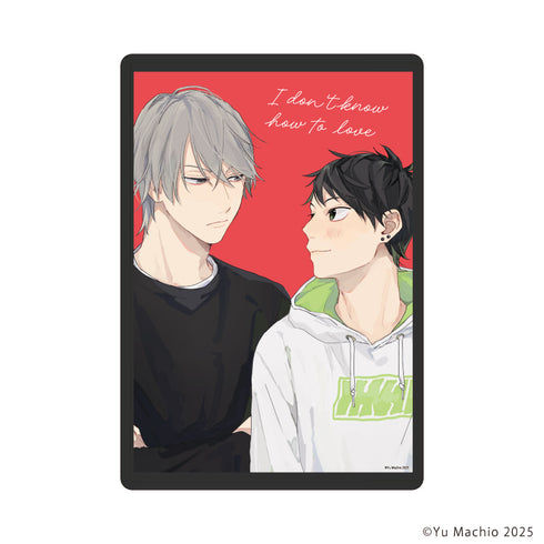 "I Don't Know How to Love" Character Clear Case 01 / Aimi & Kaede (Official Illustration)