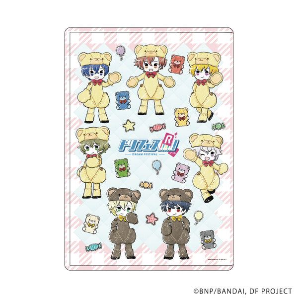 『ドリフェス!R』キャラクリアケース02/モフモフくまさんver. 集合デザイン(グラフアートイラスト)