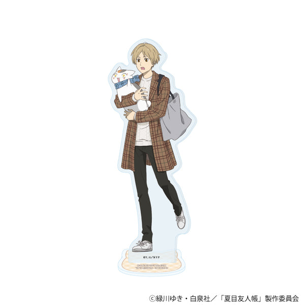 "Natsume's Book of Friends" Acrylic Stand 10 / Takashi Natsume Check Pattern Ver. (Original Illustration)