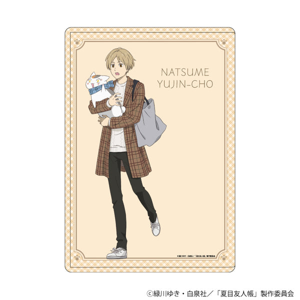 "Natsume's Book of Friends" Character Clear Case 18 / Takashi Natsume Check Pattern Ver. (Original Illustration)
