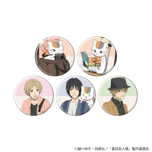 『夏目友人帳』缶バッジ10/旅ver. ブラインド(全5種)(描き下ろしイラスト)【BOX】【202609再販】
