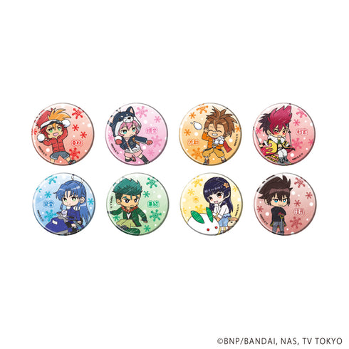 『バトルスピリッツ烈火魂<バーニングソウル>』缶バッジ02/コンプリートセット(全8種)(グラフアートイラスト)
