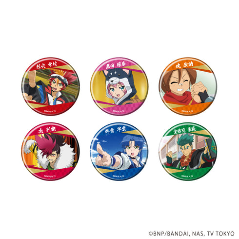『バトルスピリッツ烈火魂<バーニングソウル>』缶バッジ01/コンプリートセット(全6種)(場面写イラスト)