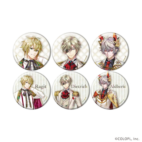 『クイズRPG 魔法使いと黒猫のウィズ』ホログラム缶バッジ(57mm)06/ホワイトデーver. コンプリートセット(全6種)(描き下ろしイラスト)