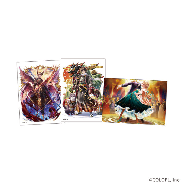 『クイズRPG 魔法使いと黒猫のウィズ』L版ブロマイド3枚セット15/D(公式イラスト)