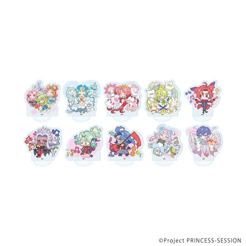 "Princession Orchestra" Acrylic Mini Stands 05 / Complete Set (10 Varieties) (Official Art)