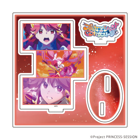 "Princess Session Orchestra" Acrylic Stand Plate 08 / Princess Zeal (Scene Illustration)