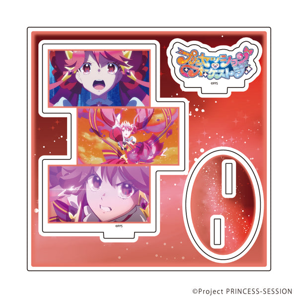 "Princess Session Orchestra" Acrylic Stand Plate 08 / Princess Zeal (Scene Illustration)