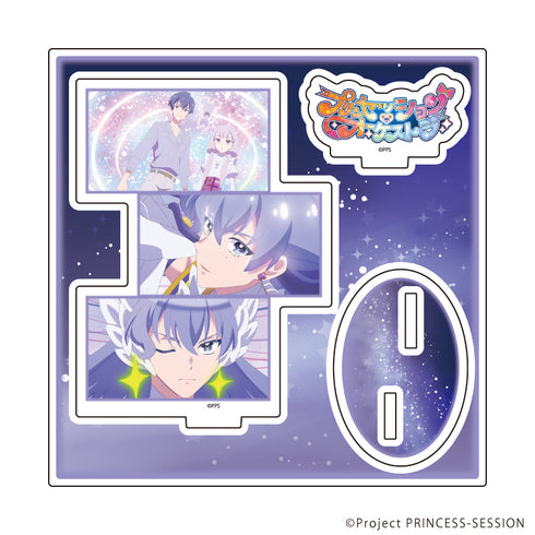 《Princess Session Orchestra》壓克力立牌 10/公主中提琴(場景插畫)