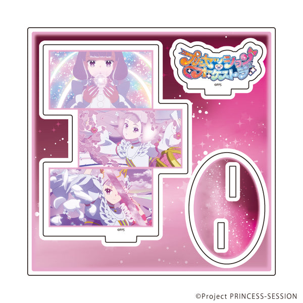 "Princess Session Orchestra" Acrylic Stand Plate No. 11: Princess Neige (Scene Illustration)