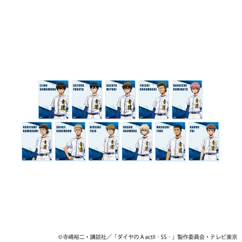 『ダイヤのA actII -Second Season-』アクリルカード01/ブラインド(全11種)(公式イラスト)【BOX】【202606再販】