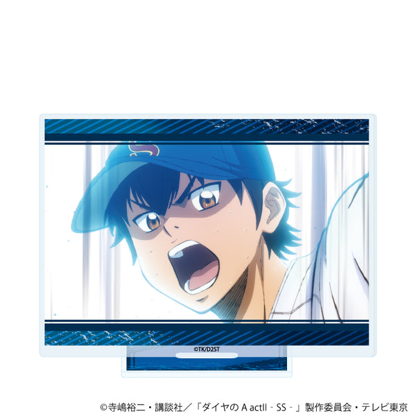 《鑽石王牌 actII -Second Season-》壓克力立牌01/澤村榮純(官方插畫)
