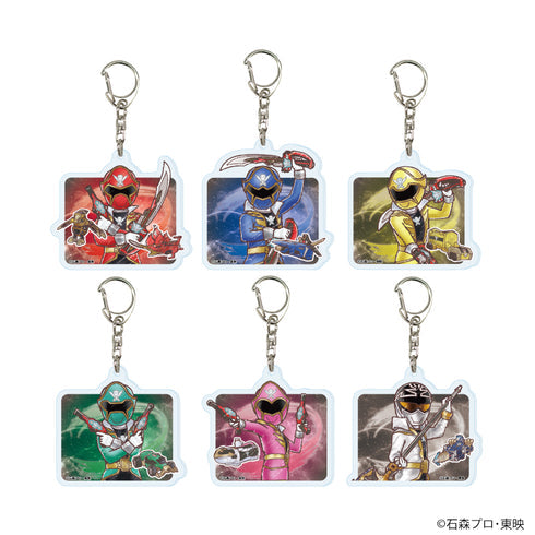 《海贼战队GoKaiger》亚克力钥匙扣01/盲盒(共6种)(Graph Art插画)【BOX】【202607再版】