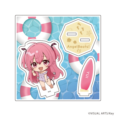 『Angel Beats!&Charlotte』アクリルスタンドプレート12/芳岡 ユイ(ミニキャライラスト)
