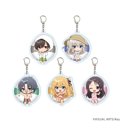 『Angel Beats!&Charlotte』アクリルキーホルダー02/コンプリートセット(全5種)Ch(ミニキャライラスト)