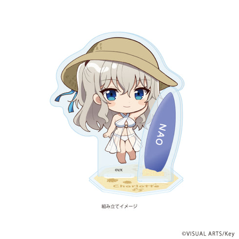 『Angel Beats!&Charlotte』アクリルスタンドプレート07/友利 奈緒(ミニキャライラスト)