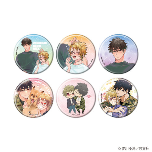 《殭屍・隱身・性愛》徽章 01/盲抽(共6種)(官方&全新繪製插圖)【BOX】【202607 再版】