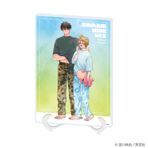 《殭屍・隱身・性愛》壓克力美術板(A5尺寸)01/千崎一馬&三柴晴臣(全新繪製插圖)【202607再版】