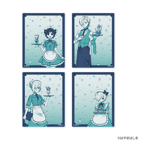 『梅雨が明けるまで』アクリルカード01/コンプリートセット(全4種)(描き下ろしイラスト)