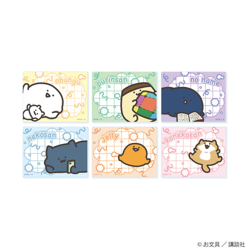 "With Stationery" Acrylic Cards 04 / "Rolling Around" Ver. Complete Set (All 6 Varieties) (Newly Drawn Illustrations)
