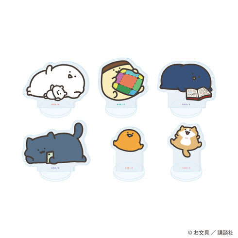 "With My Stationery" Acrylic Mini Stands 29 / "Rolling Around" Ver. Complete Set (All 6 Varieties) (Newly Drawn Illustrations)