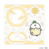 "With My Stationery" Acrylic Stand Plate 01 / Stationery-san Dim Sum Ver. (Original Illustration)