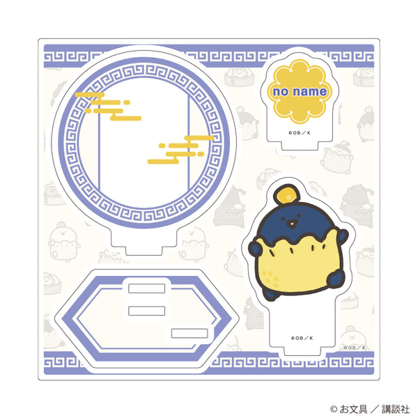 "With Stationery" Acrylic Stand Plate 03 / The Nameless One: Dim Sum Ver. (Original Illustration)