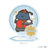 "With Stationery" Acrylic Stand Plate 04 / Cat: Dim Sum Ver. (Original Illustration)